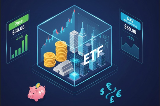 Ese precio al que compra o vende un ETF no siempre coincide exactamente con su valor liquidativo 